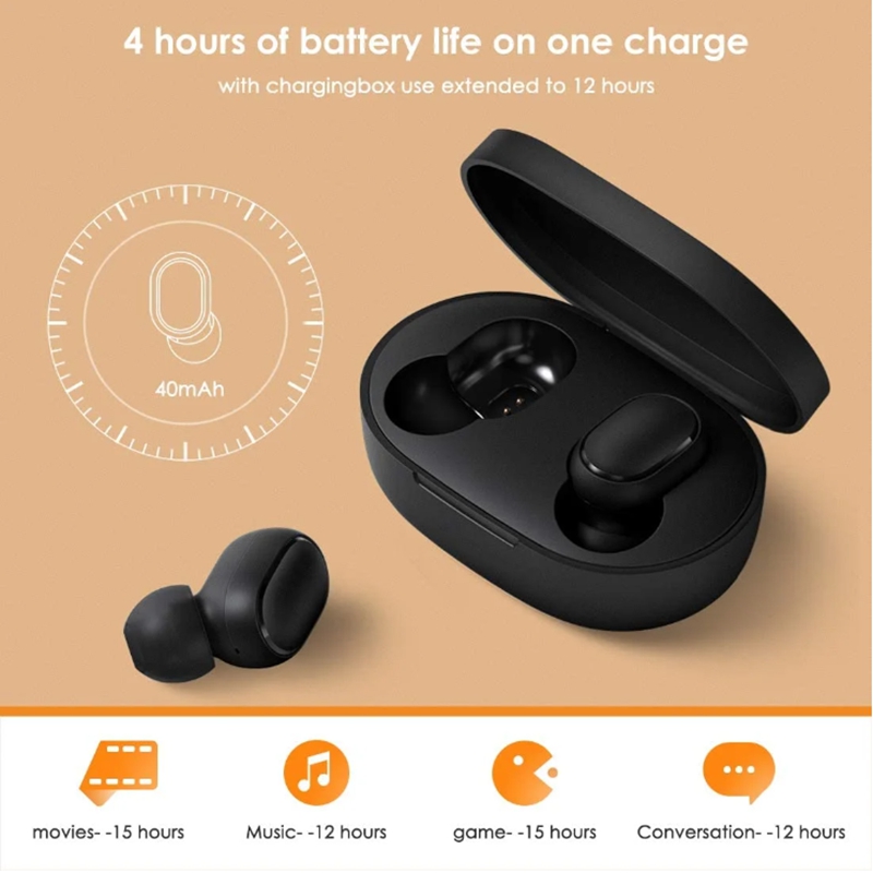 New Xiaomi Redmi Airdots 2 Wir - огляд і ціна Sleep Mask Headphones Bluetooth