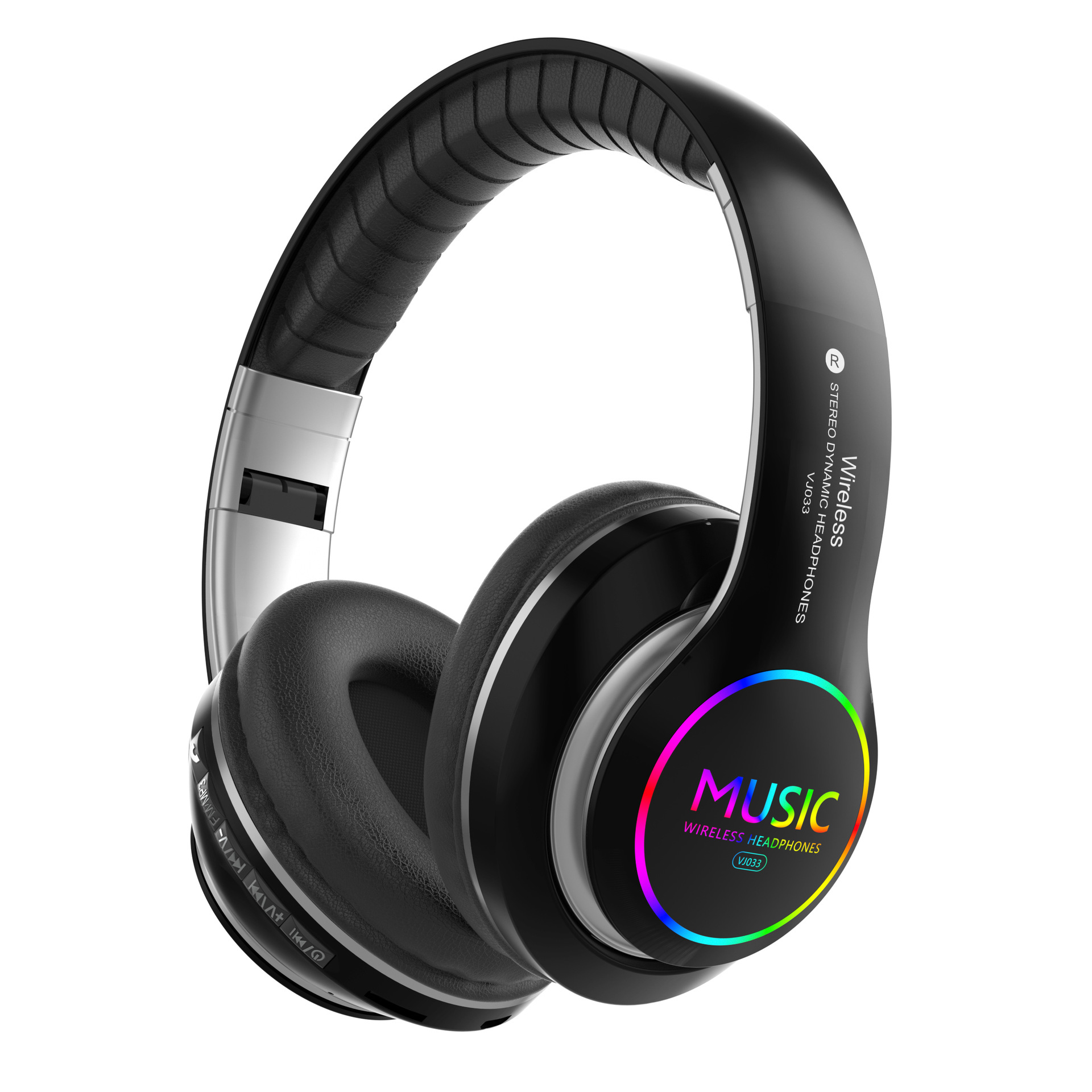 RGB Headphones Bluetooth 5.0 W - огляд і ціна Anc Wireless Over Ear Headphones