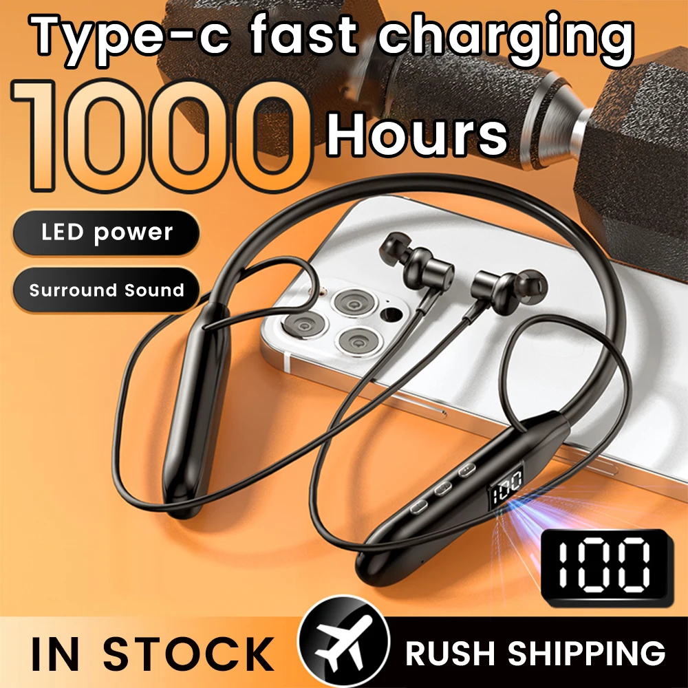 Olaf Wireless Earphones Blueto - огляд і ціна Magnetic Neckband Sports Earphones