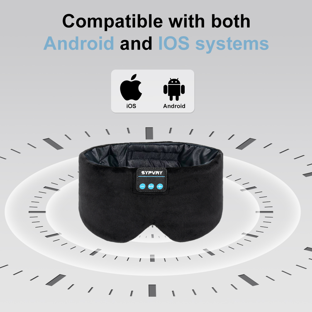 Headphones Bluetooth Mask for  - огляд і ціна Sleep Mask Headphones Bluetooth
