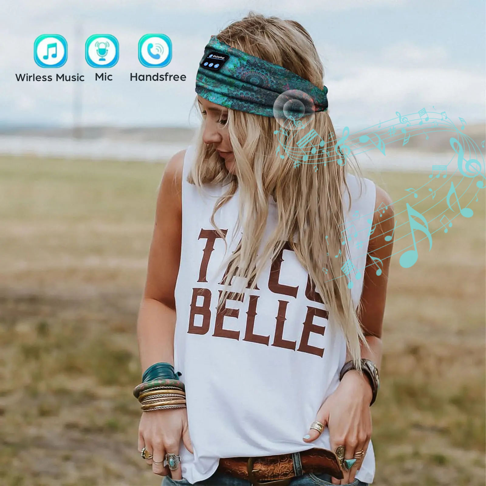 2025 Wireless Bluetooth Headph - огляд і ціна Sleep Mask Headphones Bluetooth