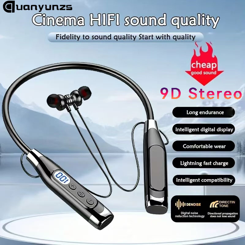 True Stereo Wireless Headphone - огляд і ціна Magnetic Neckband Sports Earphones