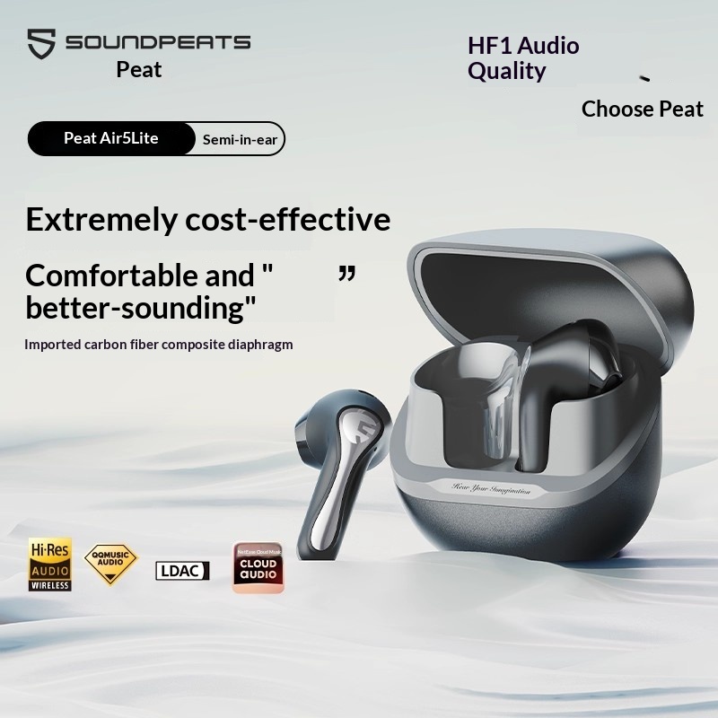 SoundPEATS Air5 Lite Bluetooth - огляд і ціна Headphones