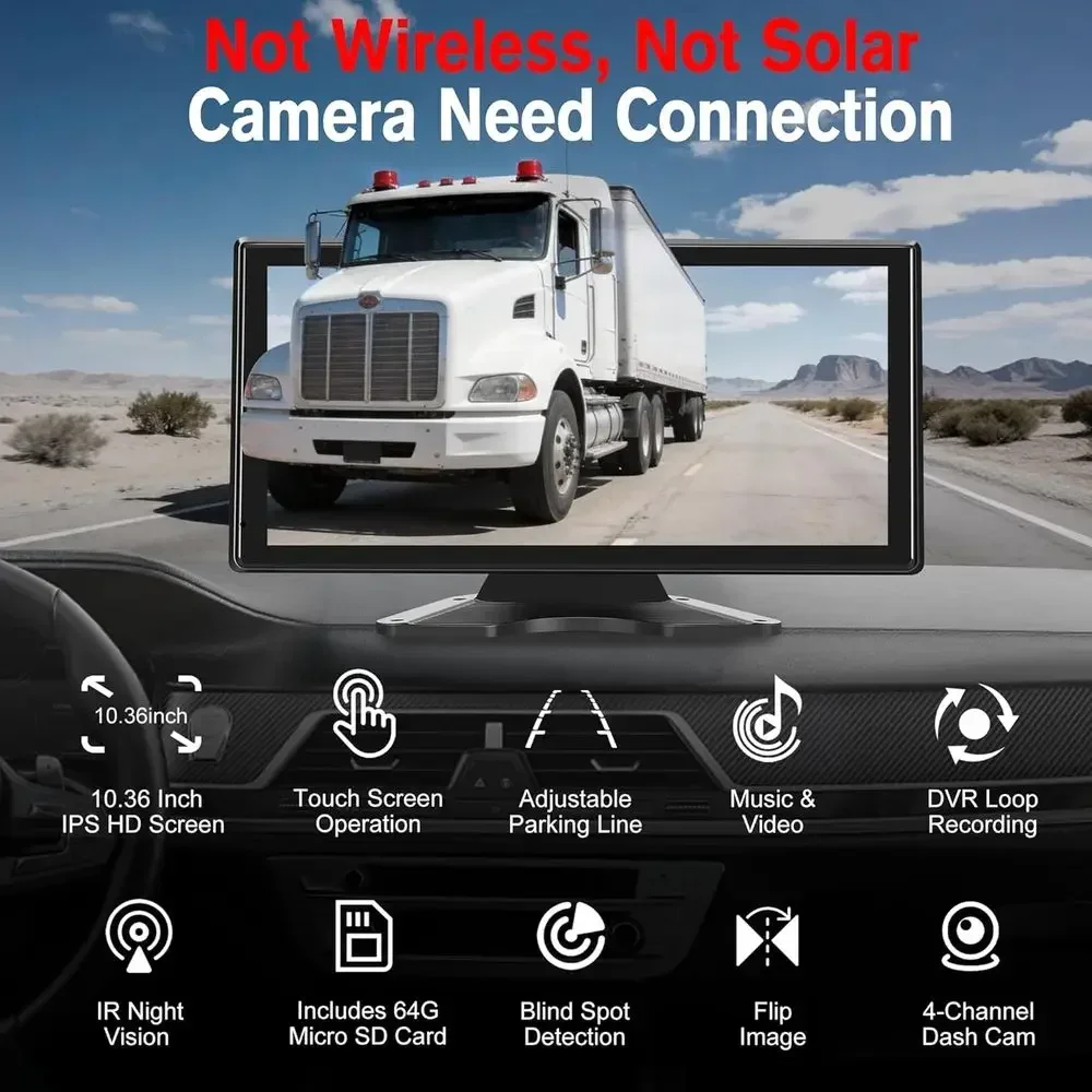 Truck RV Backup Camera System, - огляд і ціна Cameras