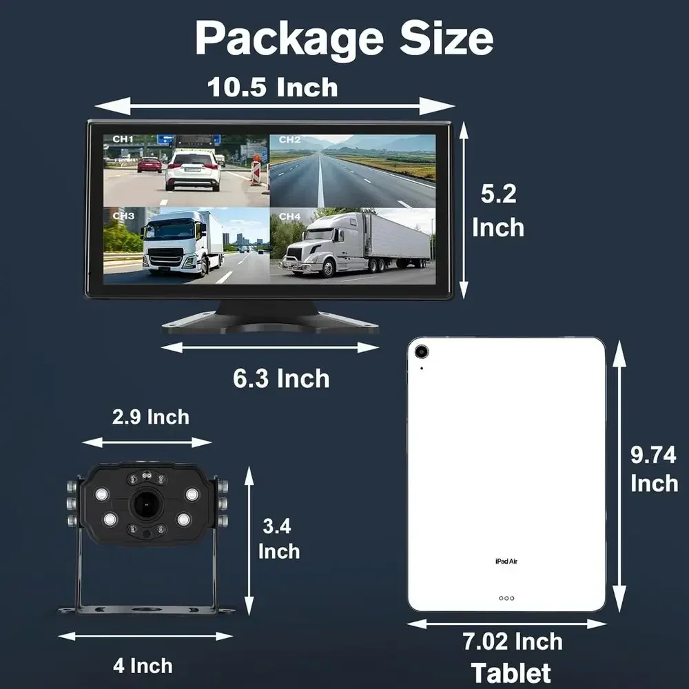 Truck RV Backup Camera System, - огляд і ціна Cameras