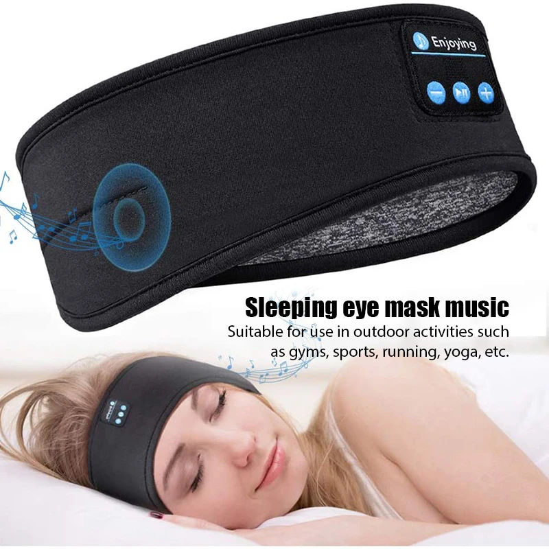 Bluetooth Earphones Sports Sle - огляд і ціна Sleep Mask Headphones Bluetooth