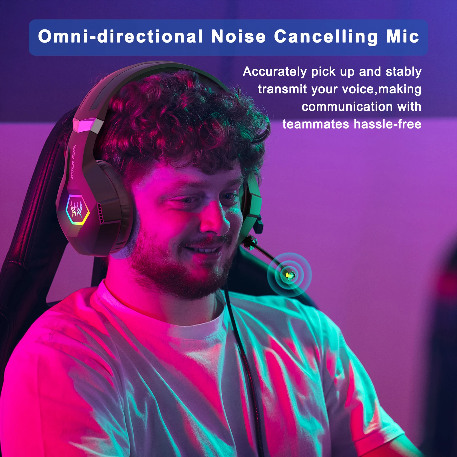Wired Gaming Headset with 7.1  - огляд і ціна Gaming Headset With Mic Rgb
